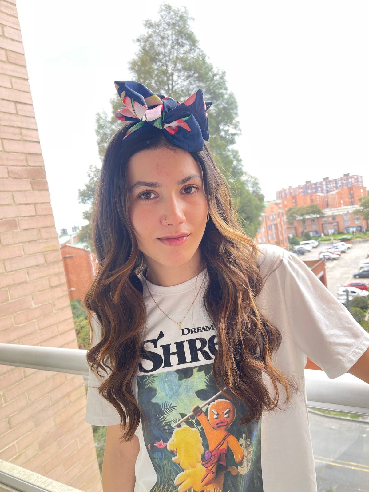 Turbante Raizal estampado mariposas