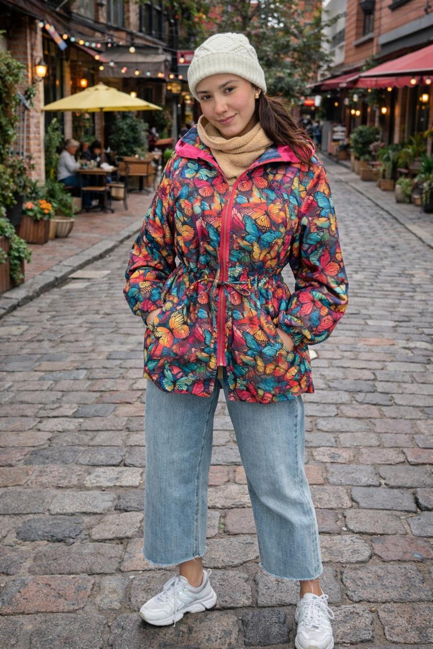 Chaqueta Antifluida Estampados Exclusivos