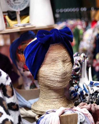 Turbante Moño Terciopelo